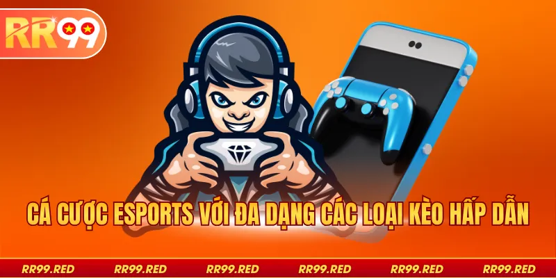 Cá cược Esports với đa dạng các loại kèo hấp dẫn